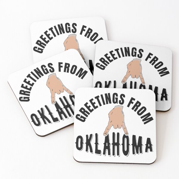 Item preview, Greetings From Oklahoma University Horns Down designed and sold by DsignTByMason.