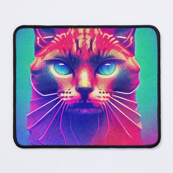 Item preview, Retro futuristic cat designed and sold by Grewtrel.