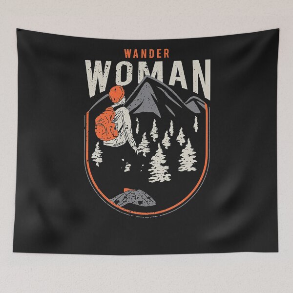 Item preview, Wander Woman Hikers Travel designed and sold by raso1989.