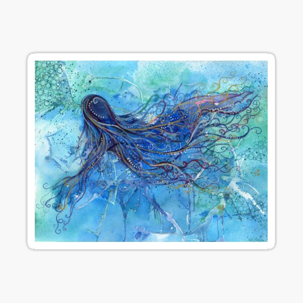 Sea Goddess Sticker