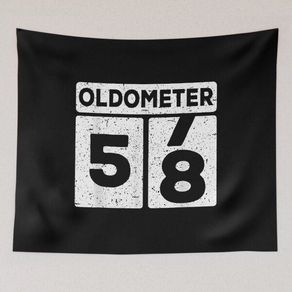Item preview, Oldometer 57-58 | 58th Birthday Funny Gift designed and sold by Axelhellquis.