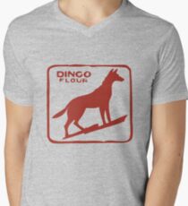 Dingo Flour Wall Men's V-Neck T-Shirt