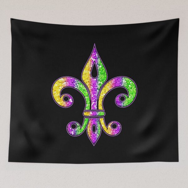 Item preview, Fleur de Lis, Mardi Gras, Lily, Fleur de Lys, Carnival designed and sold by boom-art.
