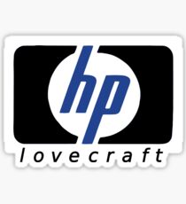 HP lovecraft Logo Sticker