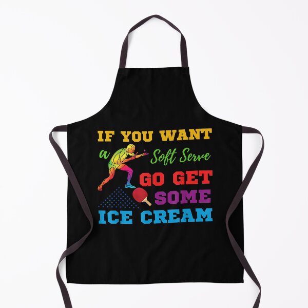 Item preview, Funny Table Tennis If You Want A Soft Serve designed and sold by Axelhellquis.