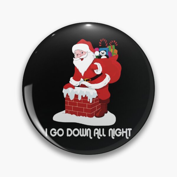 Item preview, I Go Down All Night Crude Dirty Funny Christmas Santa Shirt   designed and sold by LoveNGiftt.