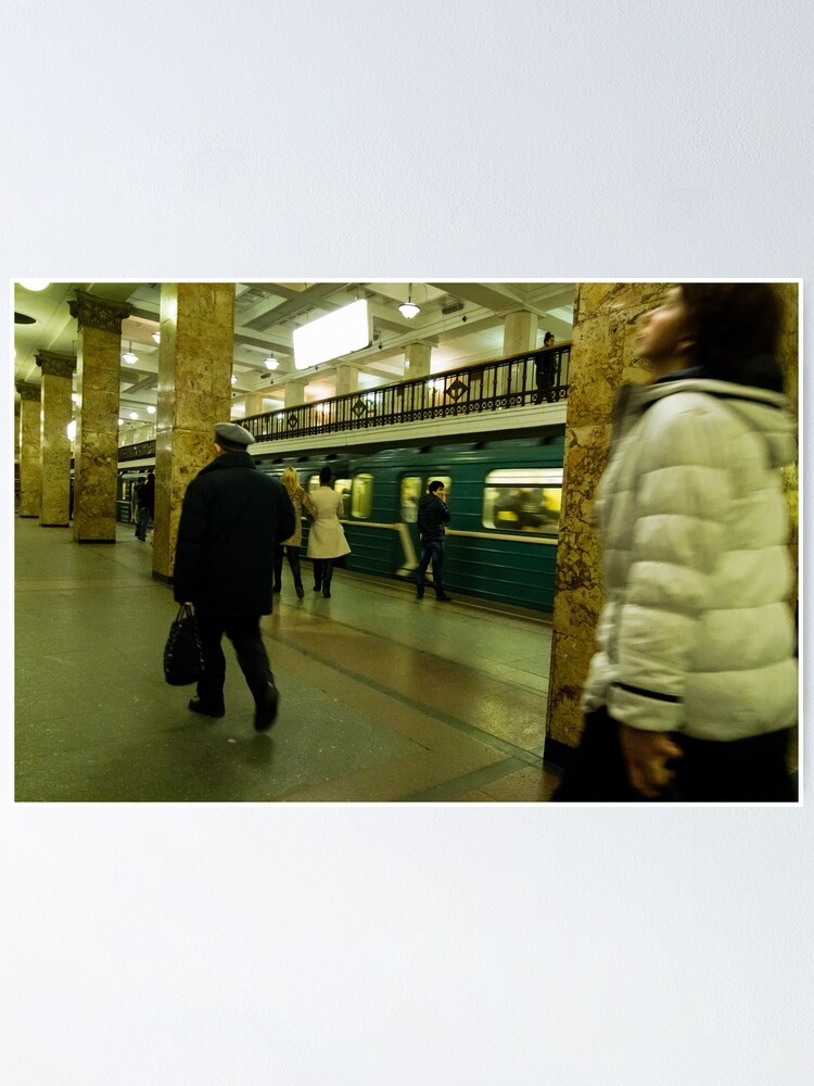 Thumbnail 1 of 3, Poster, Moscow Subway designed and sold by keystone.