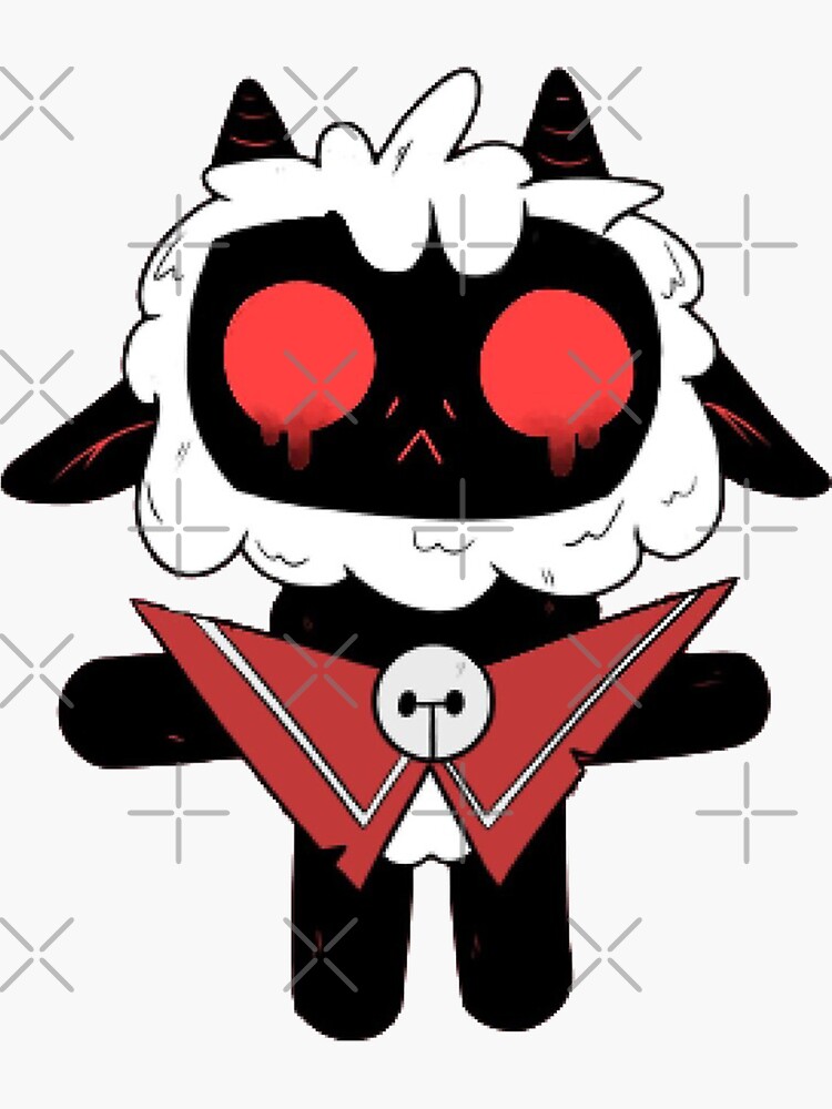 Cult of the Lamb Lamb Sticker Sale! by WastedTimeEE -- Fur