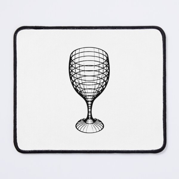 Item preview, 3D Wireframe Wine Glass designed and sold by Hitrelaa.