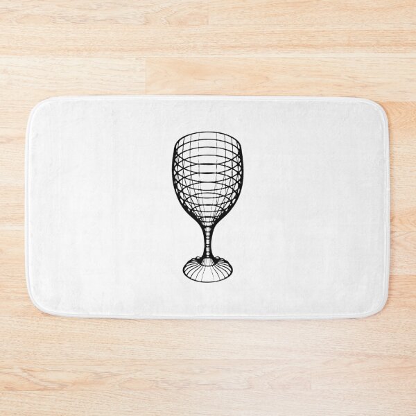 Item preview, 3D Wireframe Wine Glass designed and sold by Hitrelaa.