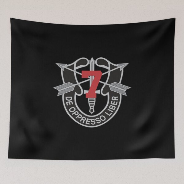 Item preview, 7Th Special Forces Group De Oppresso Liber designed and sold by Hitrelaa.