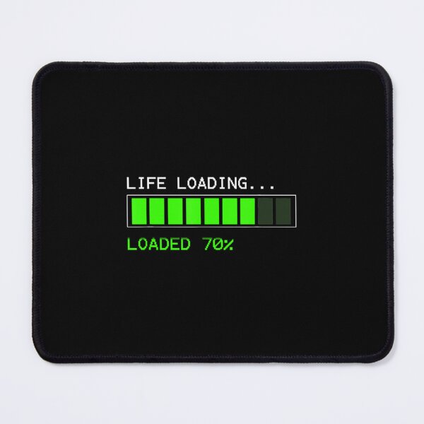 Item preview, 70th Birthday Gift Life Loading Bar Loaded 70 Desi designed and sold by Hitrelaa.