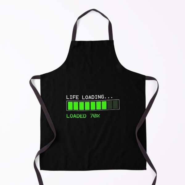 Item preview, 70th Birthday Gift Life Loading Bar Loaded 70 Desi designed and sold by Hitrelaa.