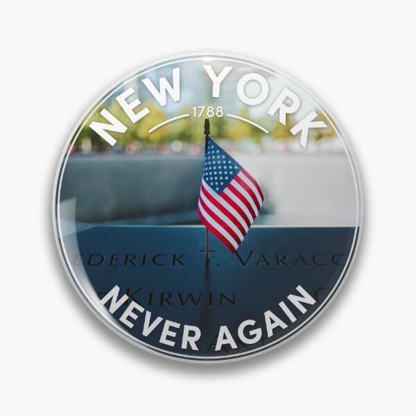 Item preview, Never again, ground zero, New York - Souvenir for travelers designed and sold by moroccandreamer.