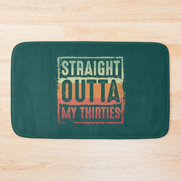 Item preview, Straight Outta My Thirties Funny 40th Birthday Party Gifts Vintage turning 40 years old humor designed and sold by LoveNGiftt.