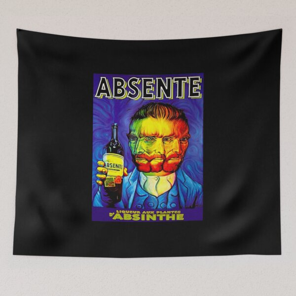 Item preview, Absinthe Multi Head Shirt designed and sold by Hitrelaa.