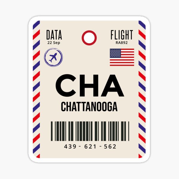 CHA Chattanooga Airport Code