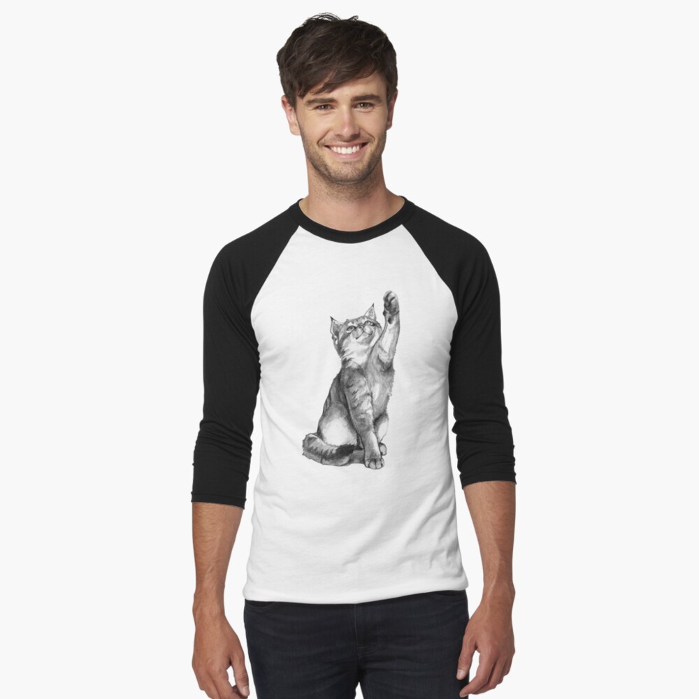 Item preview, Baseball ¾ Sleeve T-Shirt designed and sold by TheDaysIdeas.