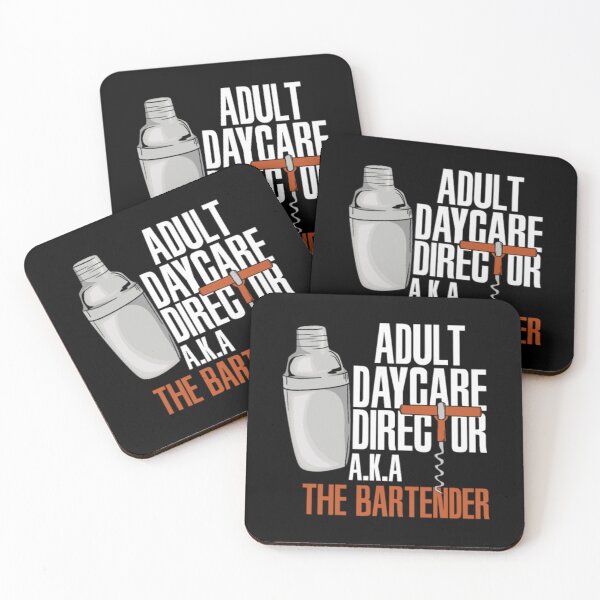 Item preview, Adult Daycare Director aka Bartender Gift Idea designed and sold by Hitrelaa.