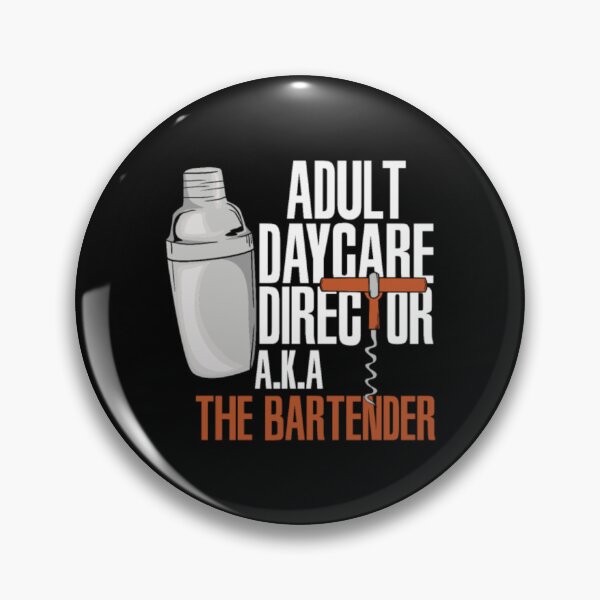 Item preview, Adult Daycare Director aka Bartender Gift Idea designed and sold by Hitrelaa.