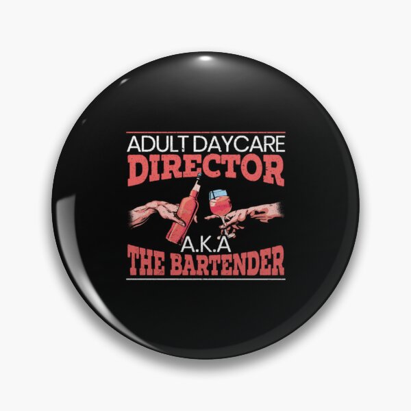 Item preview, Adult Daycare Director AKA Bartender Mixologist designed and sold by Hitrelaa.