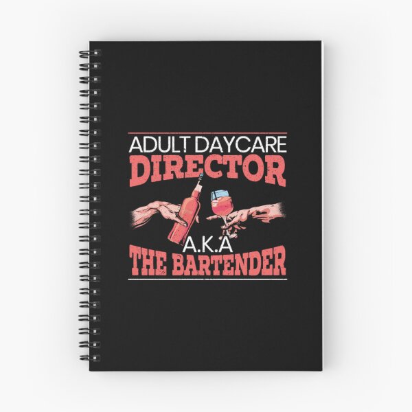 Item preview, Adult Daycare Director AKA Bartender Mixologist designed and sold by Hitrelaa.