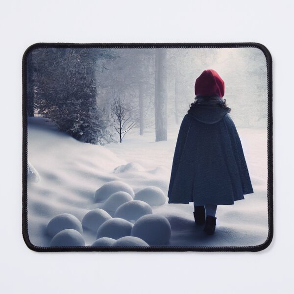 Item preview, Red Riding Hood in Snow designed and sold by ARTIMITY.