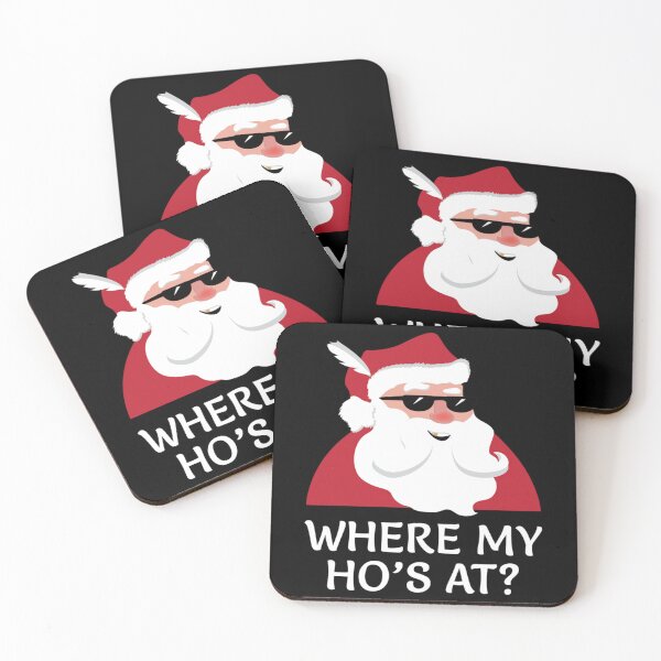 Item preview, Where My Hos At Shirt Funny Santa Claus Christmas Joke   designed and sold by LoveNGiftt.
