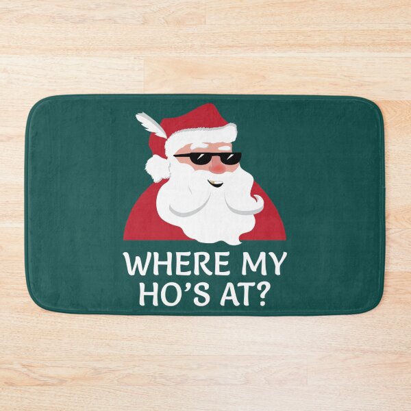 Item preview, Where My Hos At Shirt Funny Santa Claus Christmas Joke   designed and sold by LoveNGiftt.