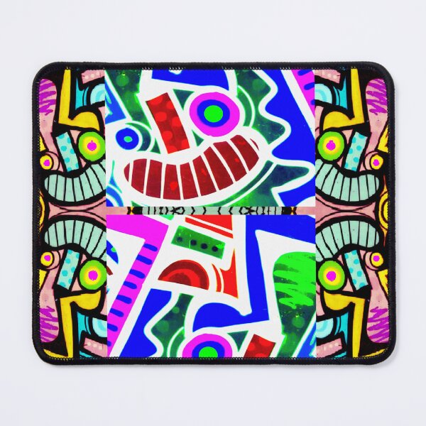 Item preview, hip hop happy vegan urban faces designed and sold by LowEndGraphics.