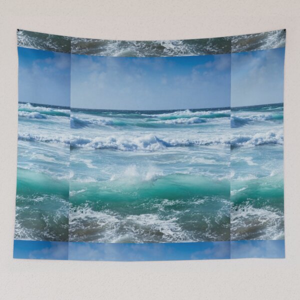 Item preview,   Cute colourful blue sea or ocean or blue water design designed and sold by BEAUTY ⭐⭐⭐⭐⭐.