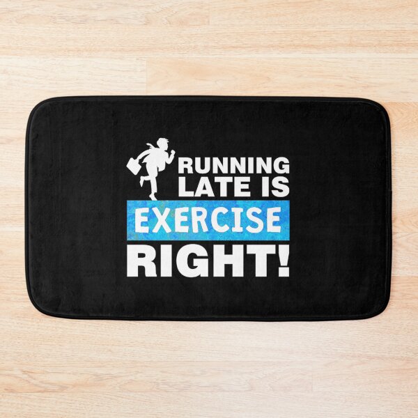 Item preview, Running Late Is Exercise Right Essential T-Shirt designed and sold by lavetalavetauv.