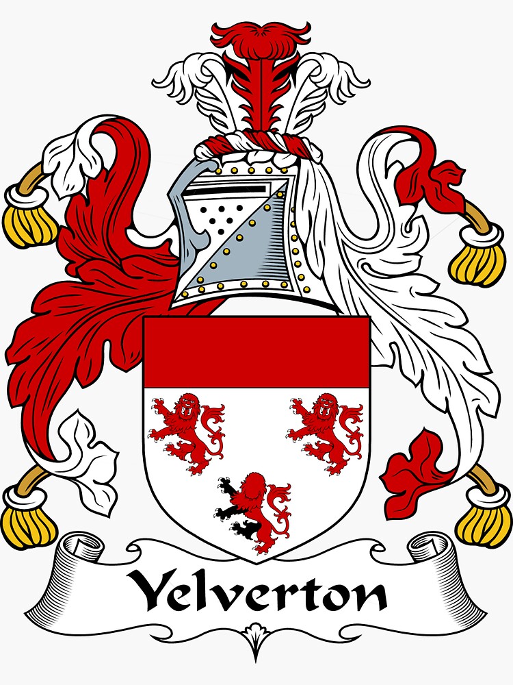 "Yelverton" Sticker by HaroldHeraldry Redbubble