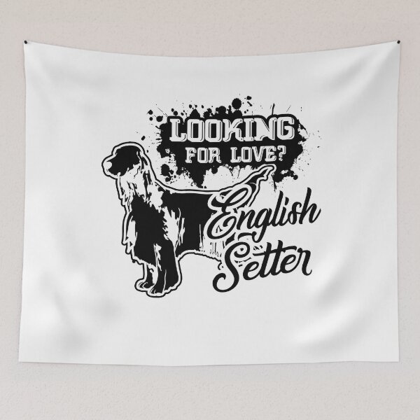 Item preview, English Setter Dog Looking For Love designed and sold by UnknownArtistt.