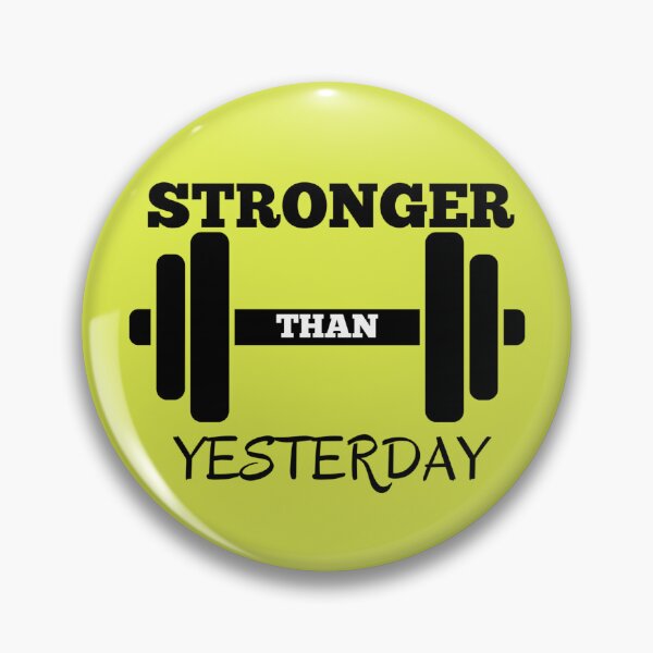 Item preview, Stronger than Yesterday designed and sold by Inspired2Live.