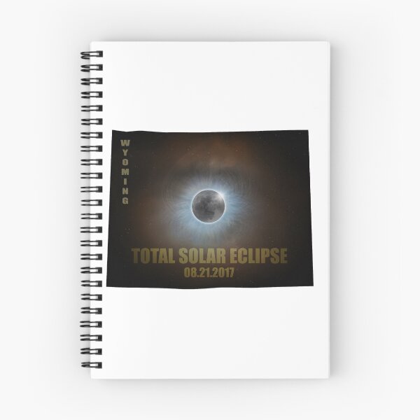 Item preview, Total Solar Eclipse in Wyoming Map Outline designed and sold by davidgnsx1.