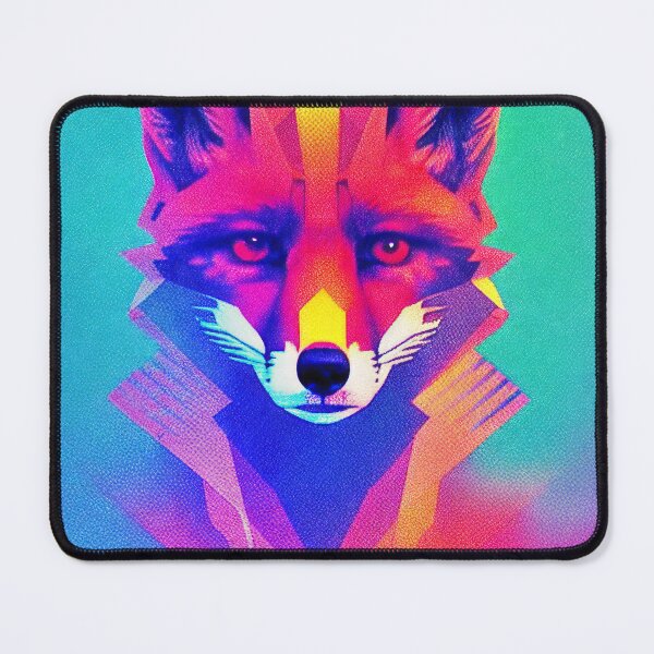 Item preview, fox halftone detective designed and sold by Grewtrel.
