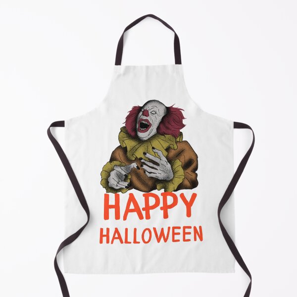 Item preview, Happy Halloween Textued Moody Halloween Clown Design designed and sold by WBP Mart.