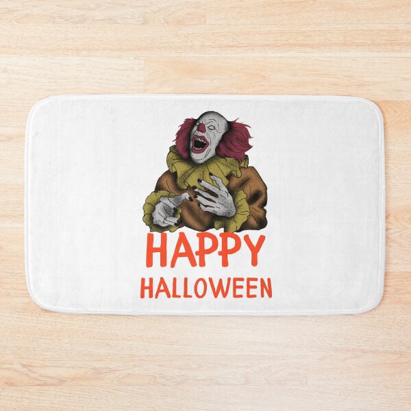 Item preview, Happy Halloween Textued Moody Halloween Clown Design designed and sold by WBP Mart.