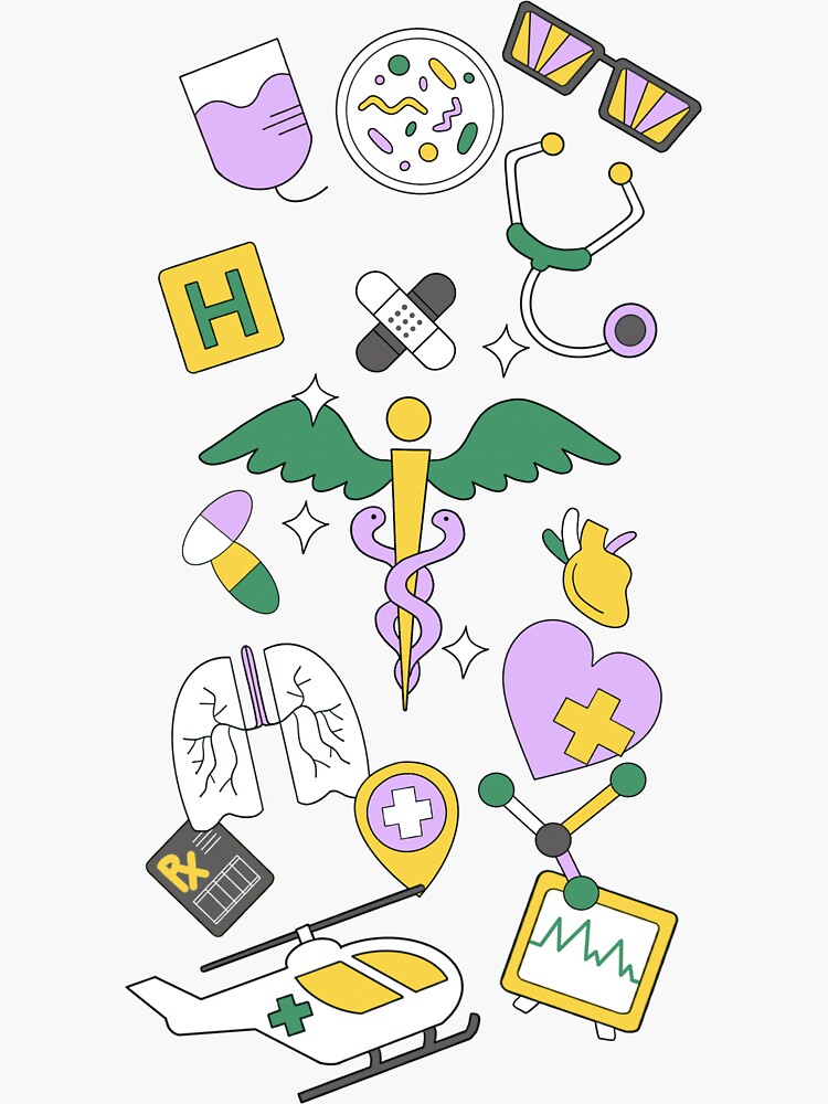 "Medicine art for physician, nurse, doctor, dentist and medical staff