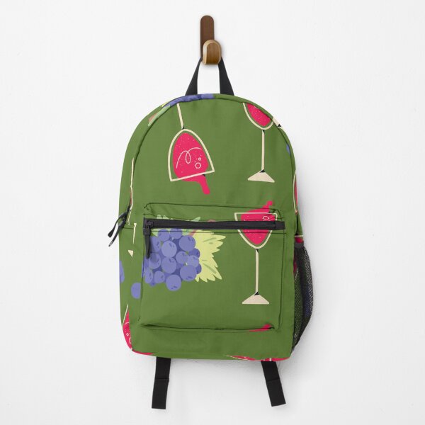 Item preview, Red Wine And Grapes Pattern  designed and sold by OlgaBDesign.