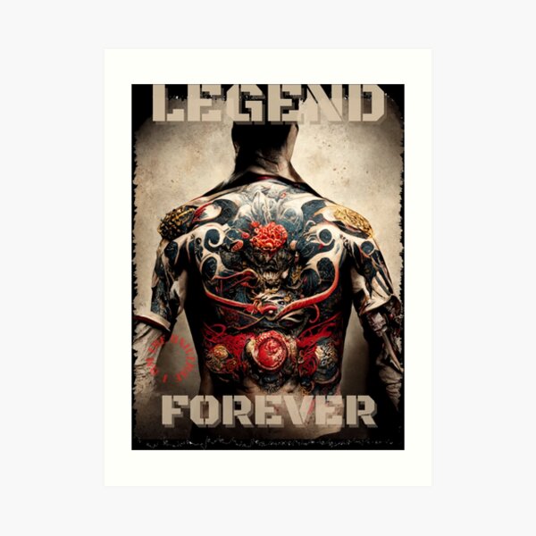 Legend forever Yakuza tattoo design