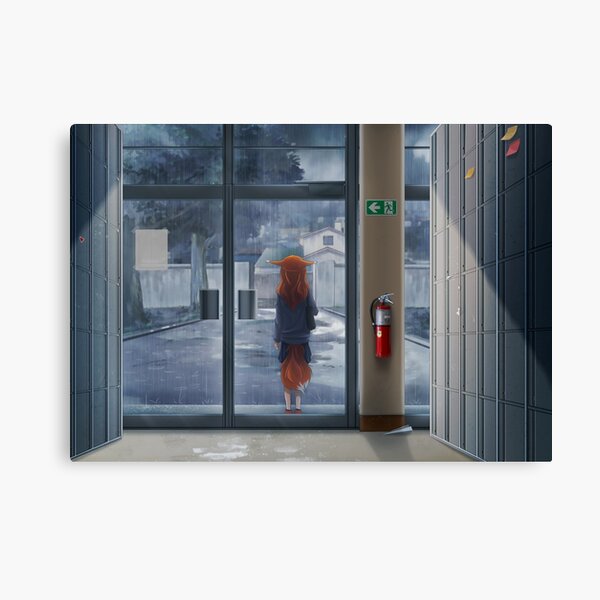 Rainy memory Canvas Print