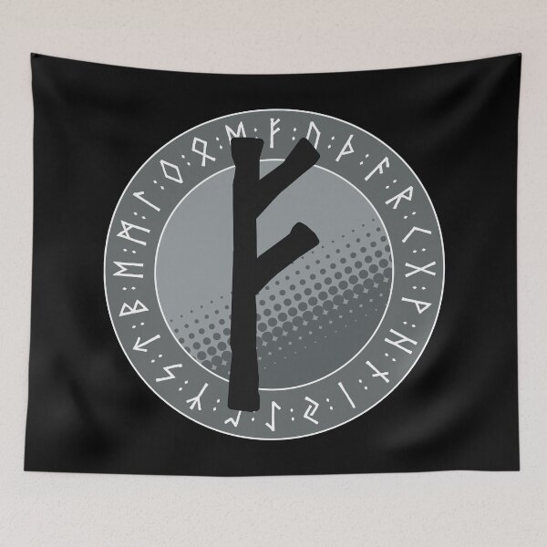 Item preview, Viking Runes and Runic Symbols - Fehu (Wealth) designed and sold by iscaStudioArt.