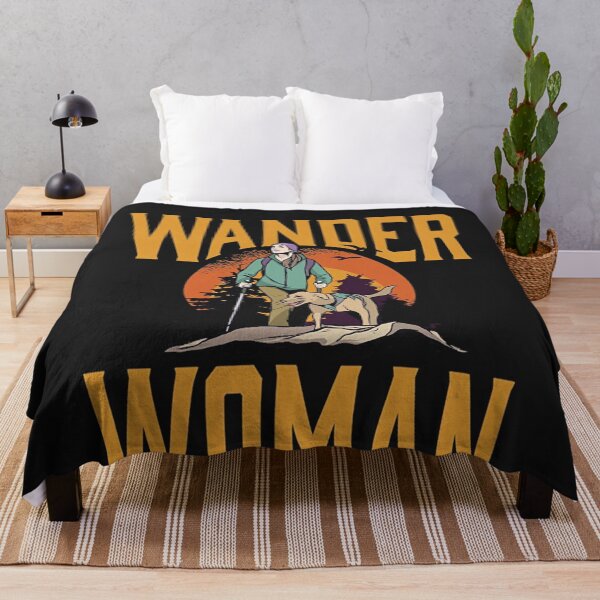 Item preview, Wander Woman Camping designed and sold by farhoodi2200.
