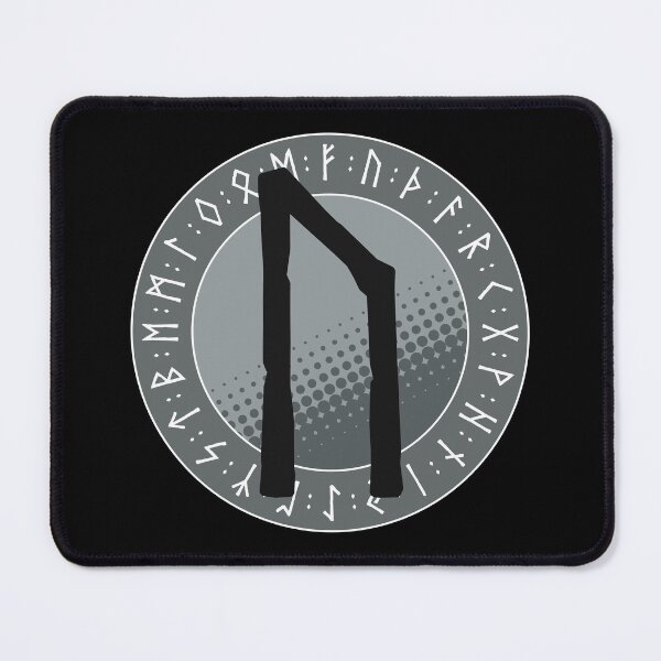 Item preview, Viking Runes and Runic Symbols - Uruz (Strength) designed and sold by iscaStudioArt.