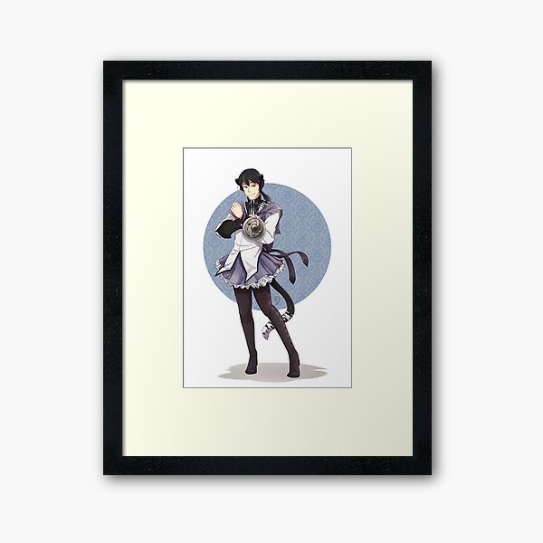 Adam x Homura Framed Art Print