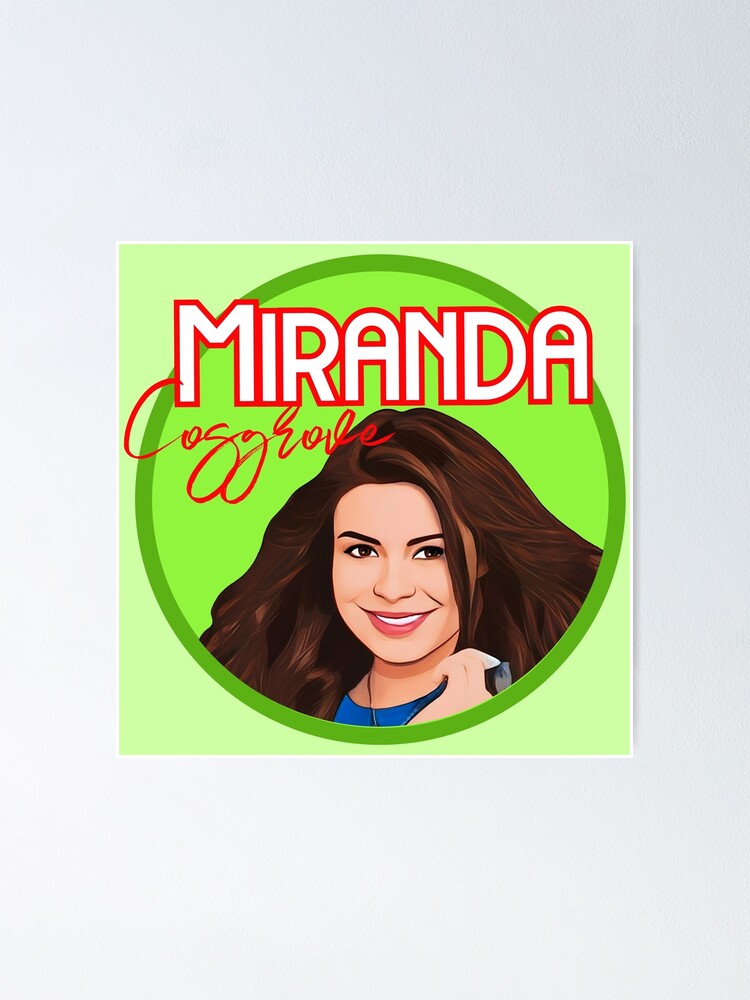 "Miranda Cosgrove Art Cover Drawing Sticker" Poster for Sale by ingraph Redbubble