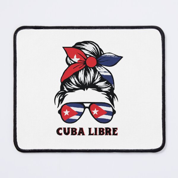 Artikelvorschau, Cuba Libre Kubanerin kubanische Flagge Spruch entworfen und verkauft von Timcito.