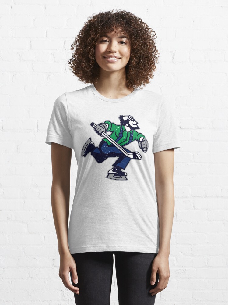 Johnny Canuck Logo Texture Essential T-Shirt Poster for Sale by  RobertValen
